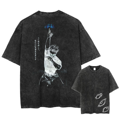 Gojo Oversized Vintage Tee