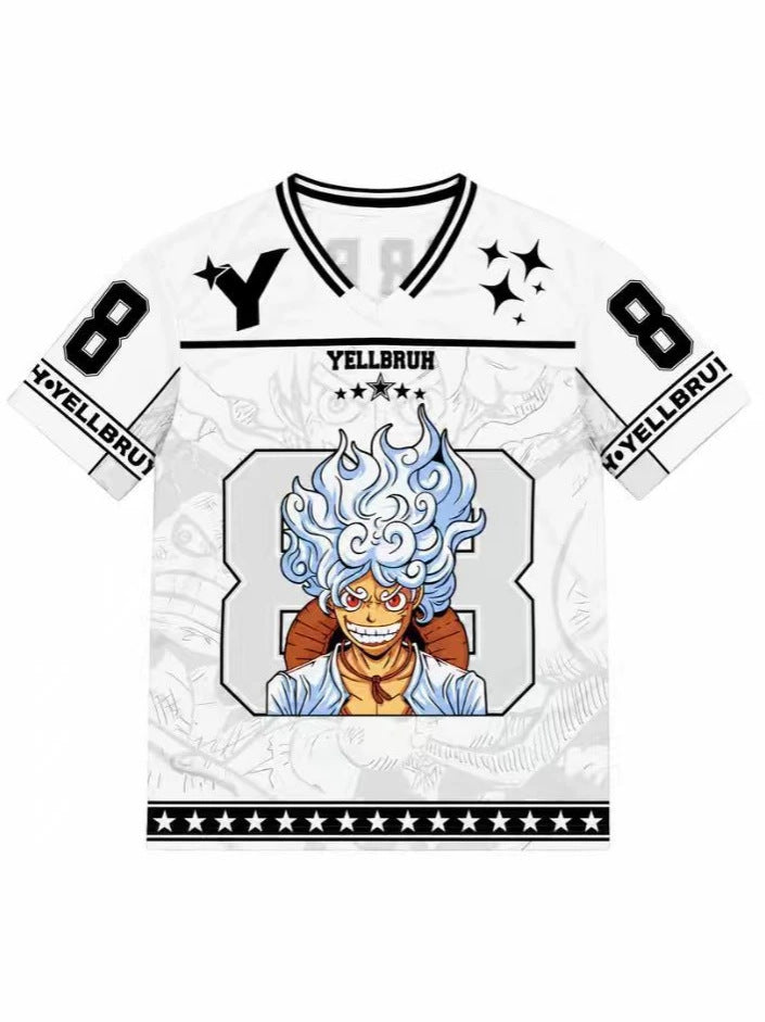 Anime Oversized Baseball Tee