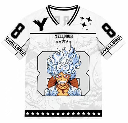 Anime Oversized Baseball Tee